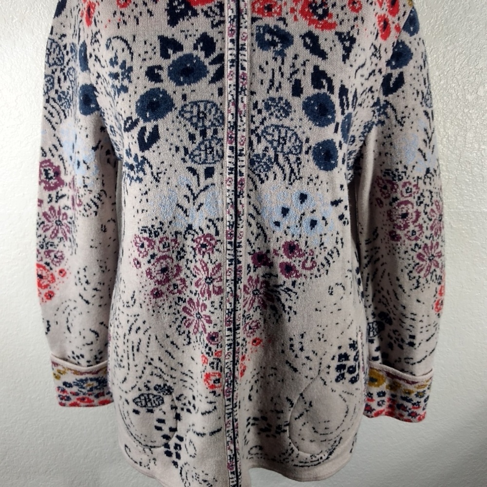 NWT IVKO Wool Hooded Sweater Sz 8 - Picture 2 of 8